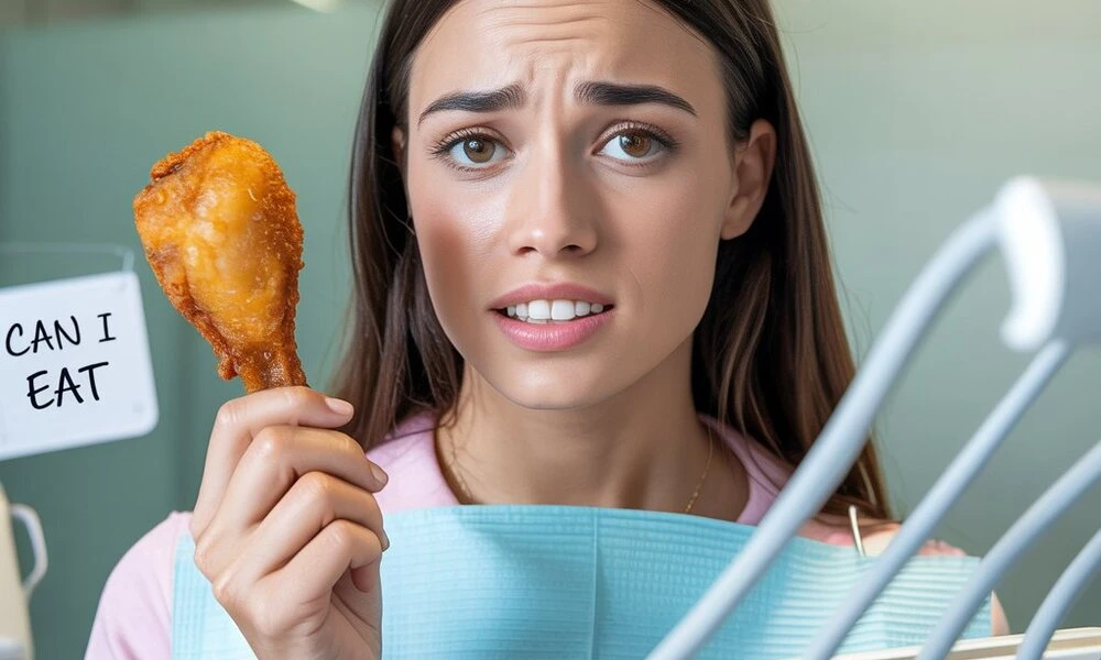 Can I Eat Fried Chicken After Teeth Whitening Guide