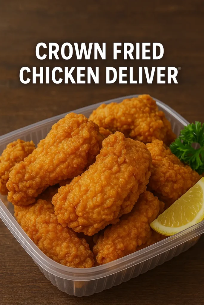 Crown chicken delivery options