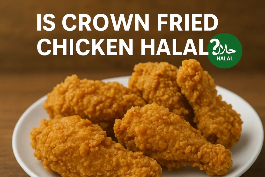 crown chicken halal certification