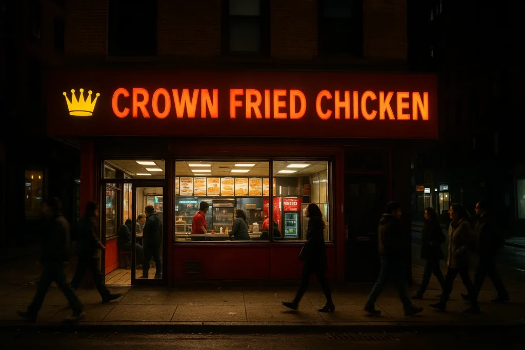 Is crown fried chicken a franchise​?