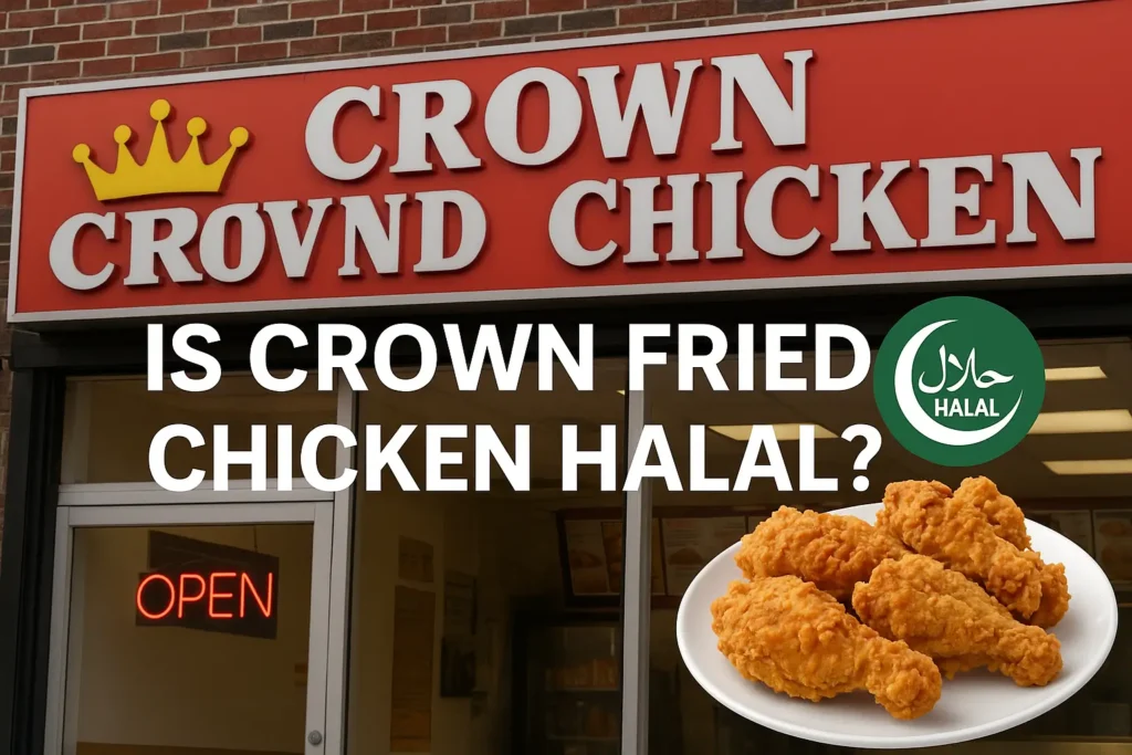 Is Crown Fried Chicken Halal?