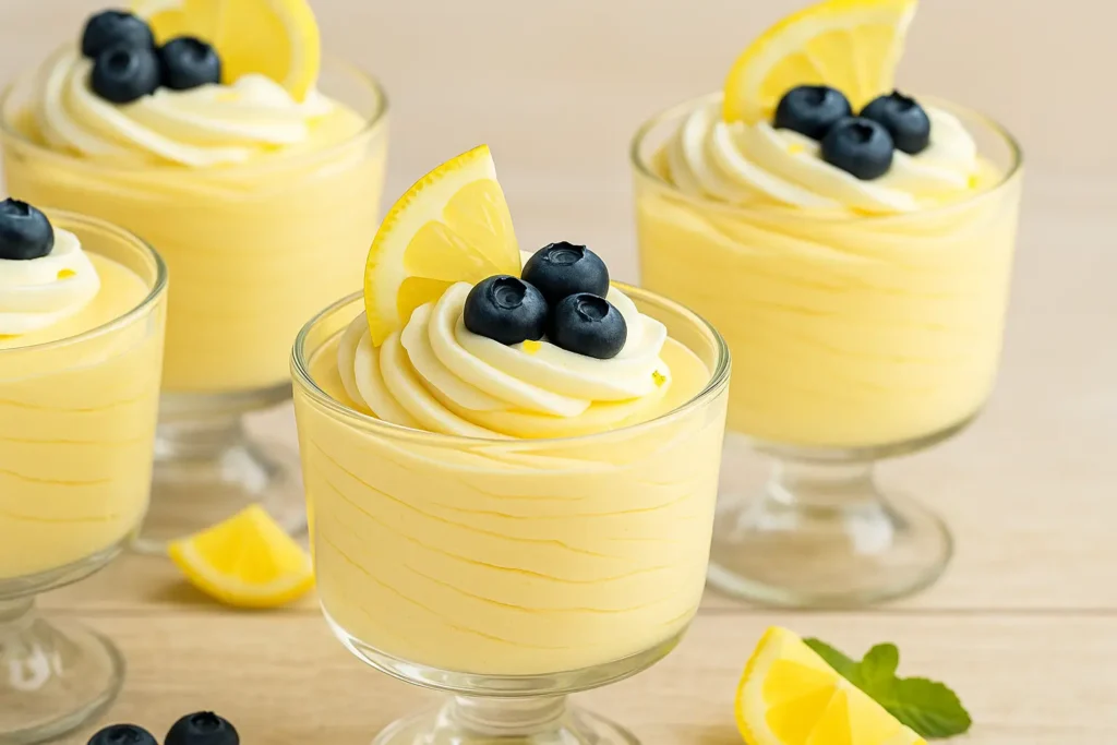 Lemon Cheesecake Mousse