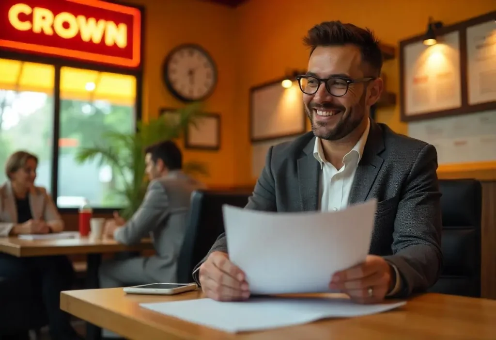 Informal franchising Crown Fried Chicken